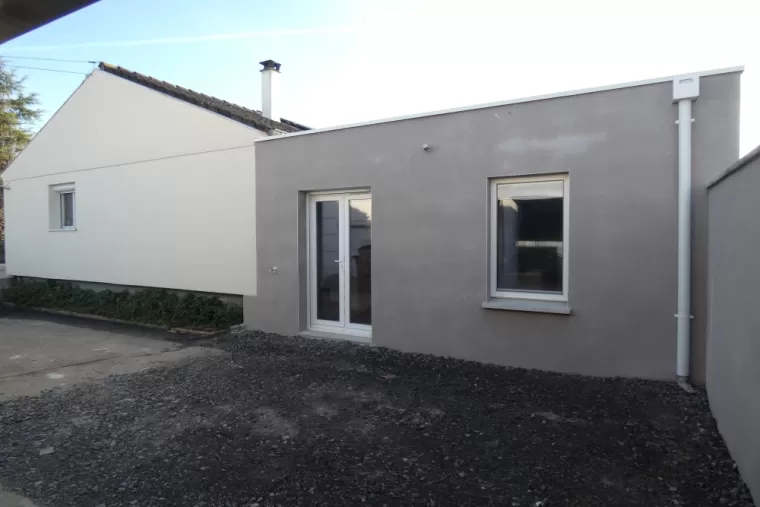 FIN DE CHANTIER : Réalisation d'un agrandissement de maison individuelle (deux chambres et une salle de bain), Veauche, TB Maîtrise d'Œuvre