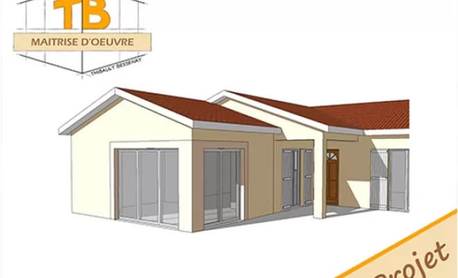 Agrandissement de maison individuelle (Pièce de vie), Sury-le-Comtal, TB Maîtrise d'Œuvre
