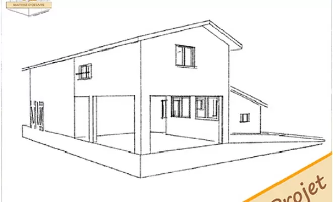 Agrandissement maison individuelle (Espace nuit + terrasse couverte), Saint-Médard-en-Forez, TB Maîtrise d'Œuvre