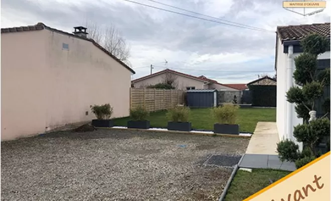Garage simple de maison individuelle, Veauche, TB Maîtrise d'Œuvre