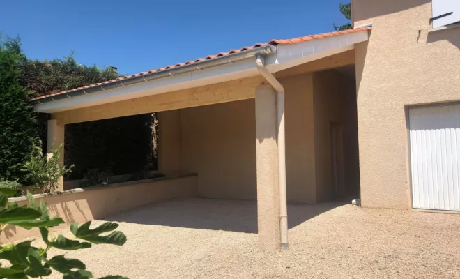 Abris de jardin et carport, Saint Galmier, TB Maîtrise d'Œuvre