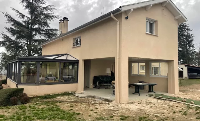 Agrandissement maison individuelle (Espace nuit + terrasse couverte), Saint-Médard-en-Forez, TB Maîtrise d'Œuvre