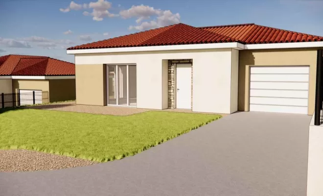 Projet immobilier de cinq maisons individuelles de styles traditionnelles, Viricelles TB Maîtrise d'Œuvre