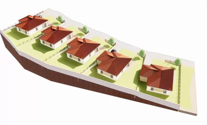 Projet immobilier de cinq maisons individuelles de styles traditionnelles, Viricelles TB Maîtrise d'Œuvre