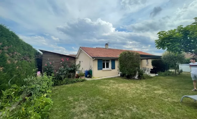 Réalisation d'un agrandissement de maison individuelle et d'un garage, Veauche, TB Maitrise d'œuvre