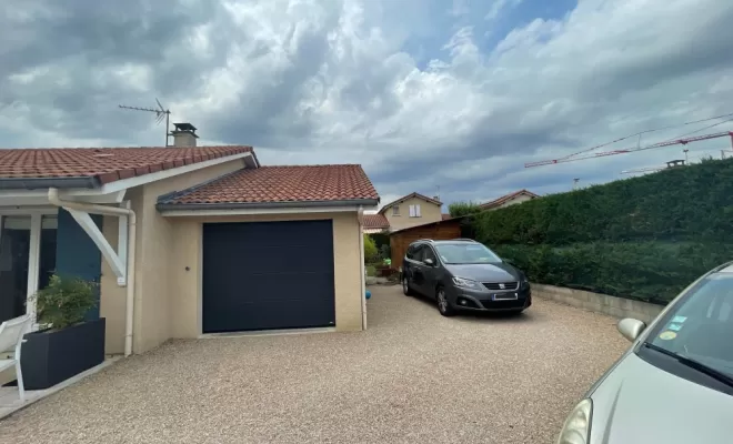 Réalisation d'un agrandissement de maison individuelle et d'un garage, Veauche, TB Maitrise d'œuvre