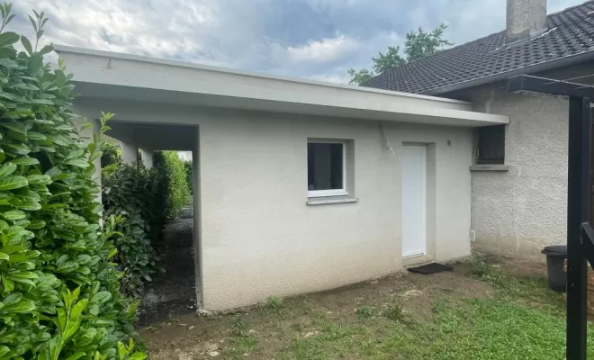 FIN DE CHANTIER : Réalisation d'un agrandissement de maison individuelle (garage), Saint-Just-St-Rambert, TB Maîtrise d'Œuvre