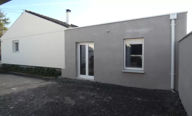 Agrandissement de maison individuelle (deux chambres et une salle de bain), Veauche, TB Maitrise d'Œuvre