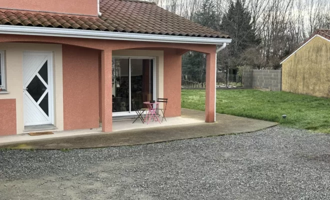 Agrandissement de maison individuelle (Pièce de vie et garage), Cuzieu, TB Maitrise d'Œuvre