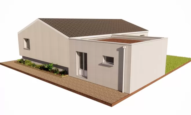FIN DE CHANTIER : Réalisation d'un agrandissement de maison individuelle (deux chambres et une salle de bain), Veauche, TB Maîtrise d'Œuvre