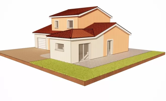 Agrandissement de maison individuelle (Pièce de vie et garage), Cuzieu, TB Maitrise d'Œuvre