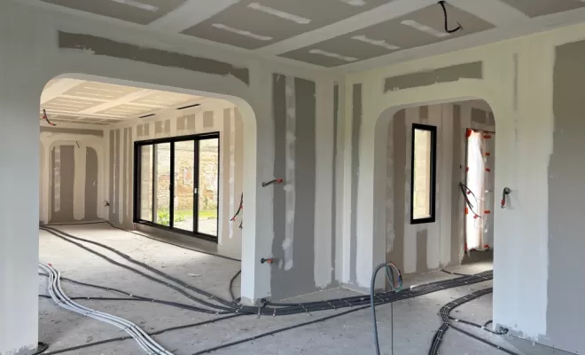 Construction d'une villa moderne, Veauche, TB Maitrise d'Oeuvre