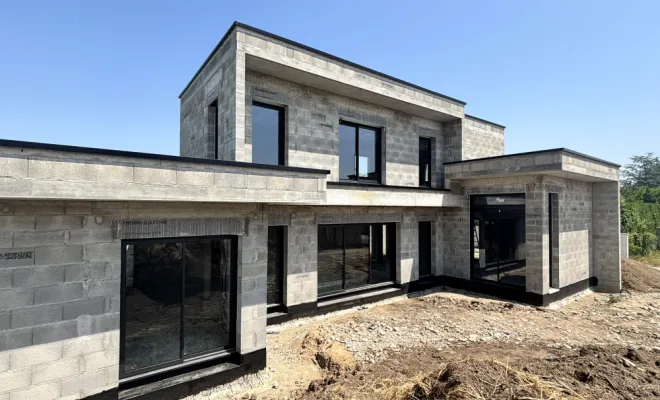Construction d'une villa moderne, Andrézieux-Bouthéon, TB Maitrise d'Oeuvre