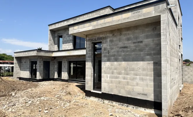 Construction d'une villa moderne, Andrézieux-Bouthéon, TB Maitrise d'Oeuvre