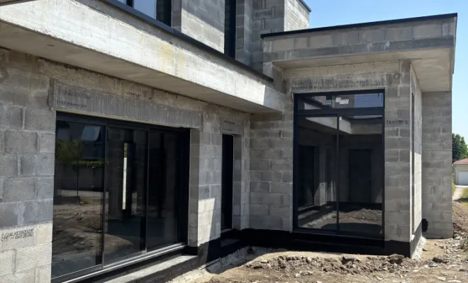 Construction d'une villa moderne, Andrézieux-Bouthéon, TB Maitrise d'Oeuvre