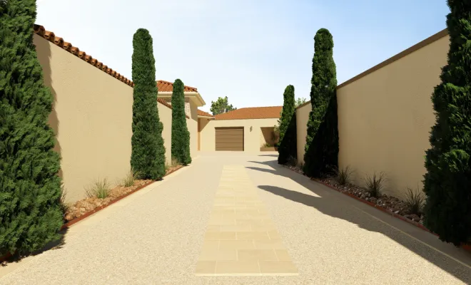 Projet de construction d'une villa individuelle, alliant style contemporain et traditionnel, St-Médard-en-Forez, TB Maitrise d'œuvre