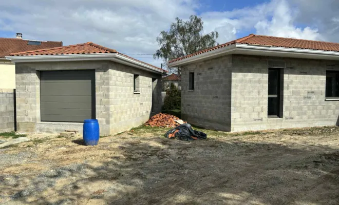 Construction d'une maison individuelle de style traditionnelle, Veauche, TB Maitrise d'Oeuvre