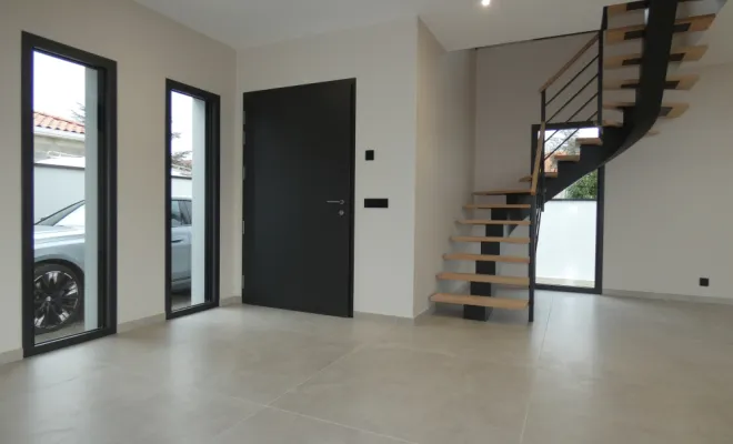 FIN DE CHANTIER : Réalisation d'une maison individuelle contemporaine, Andrézieux-Bouthéon, TB Maîtrise d'Œuvre