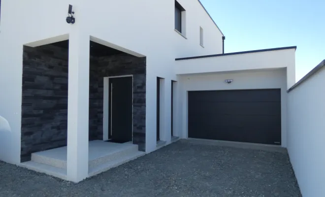 FIN DE CHANTIER : Réalisation d'une maison individuelle contemporaine, Andrézieux-Bouthéon, TB Maîtrise d'Œuvre