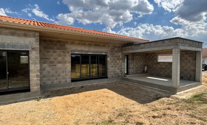 Construction d'une villa contemporaine méditerranéenne, Veauche, TB Maitrise d'Oeuvre
