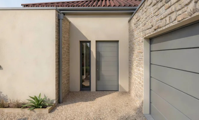Construction d'une villa contemporaine méditerranéenne, Veauche, TB Maitrise d'Oeuvre